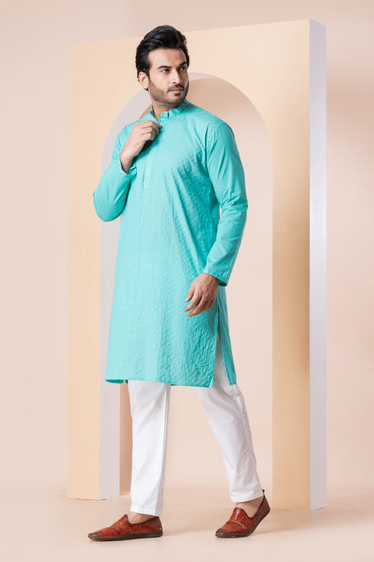 Pure Cotton Slub Thin Embroidery