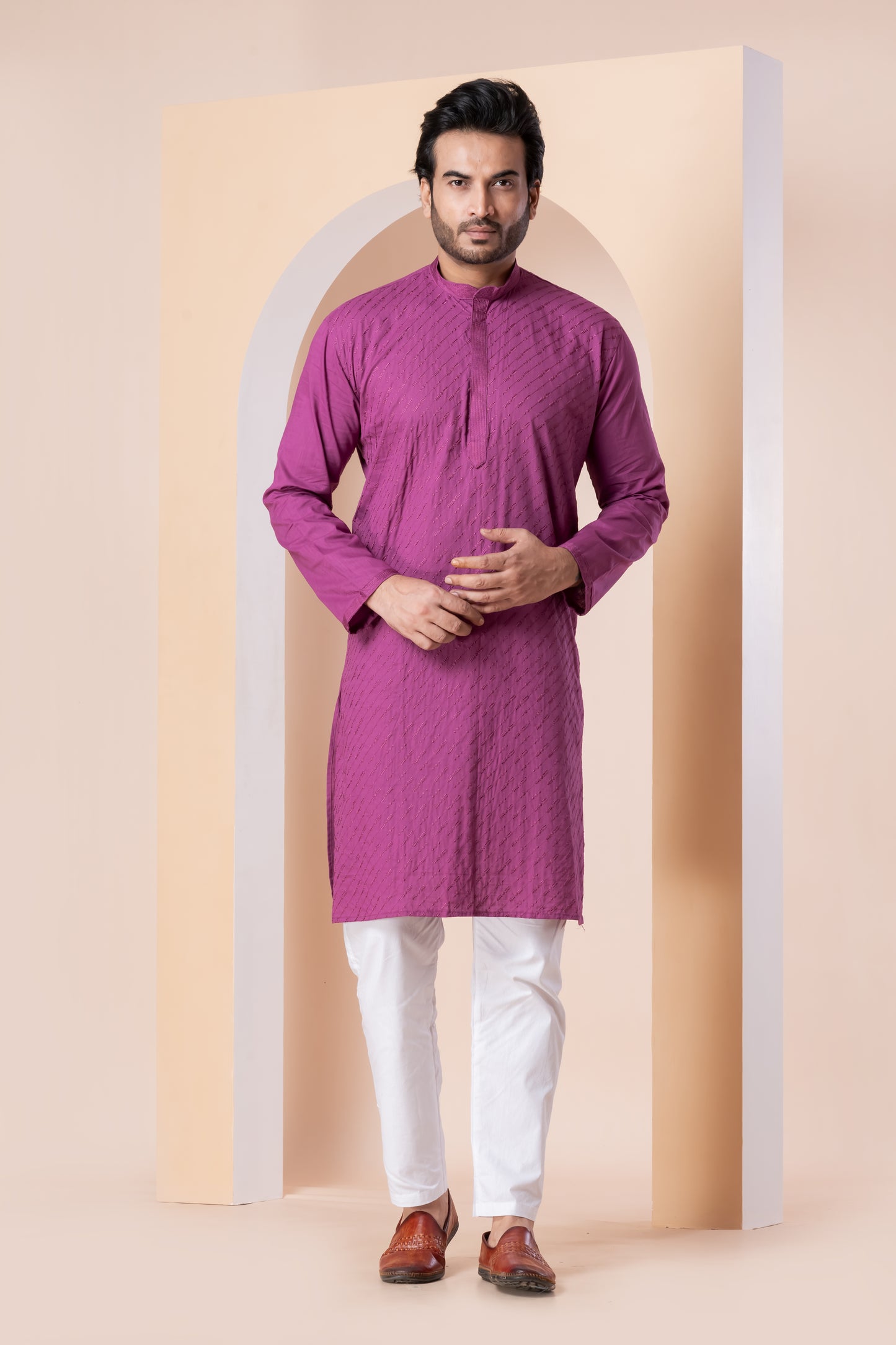 Thine Embroidery (Purple)