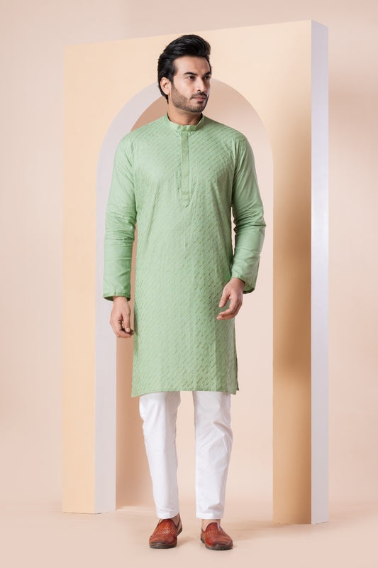 Thine Embroidery (Light Green)