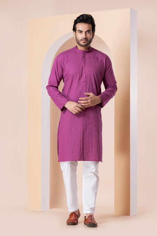 Thine Embroidery (Purple)